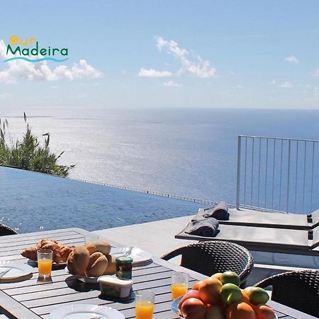 Ourmadeira - Cliffscape, Panoramic Seaviews Villa Estreito da Calheta Kültér fotó