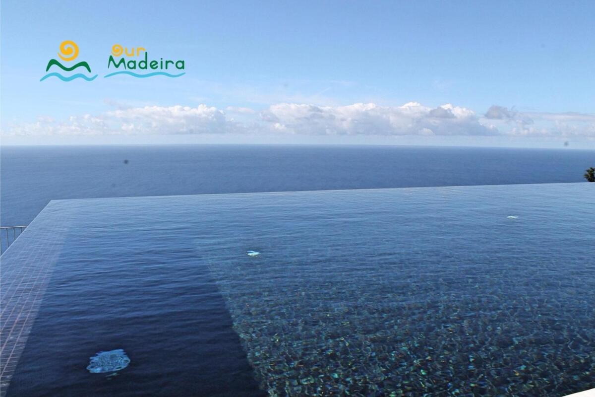 Ourmadeira - Cliffscape, Panoramic Seaviews Villa Estreito Da Calheta Kültér fotó