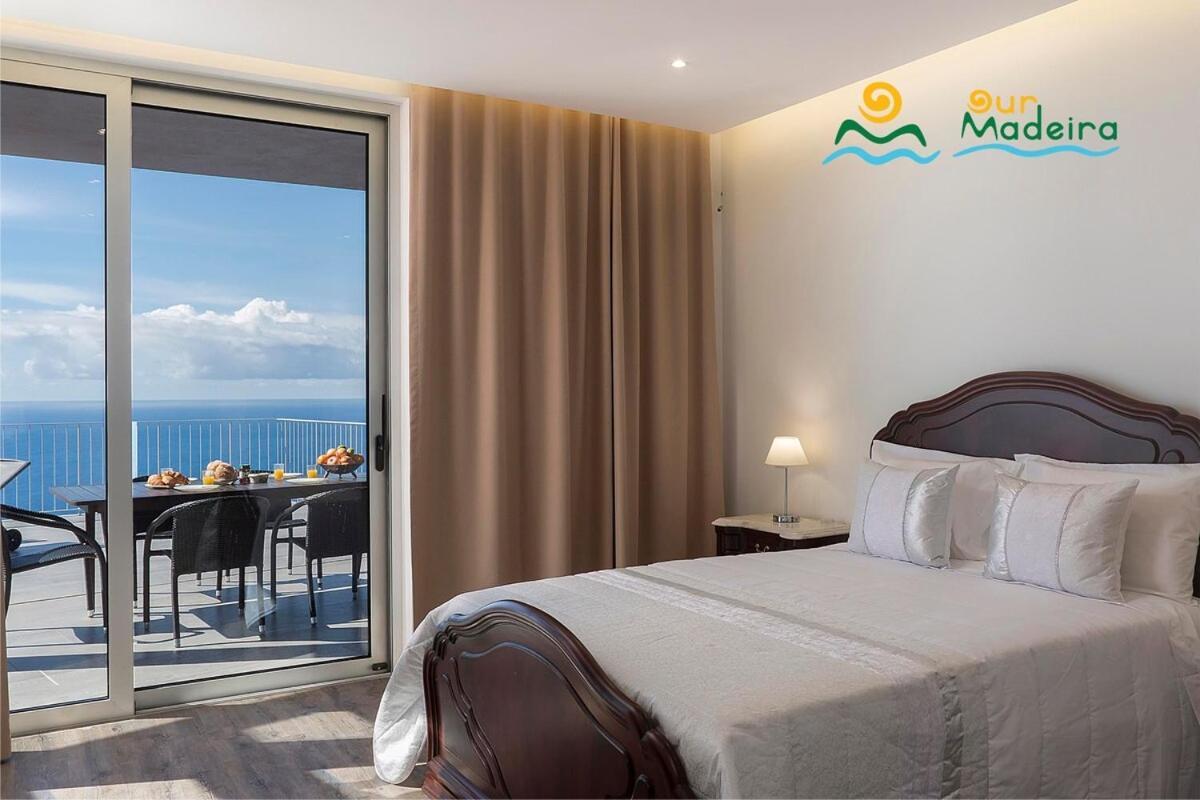 Ourmadeira - Cliffscape, Panoramic Seaviews Villa Estreito Da Calheta Kültér fotó