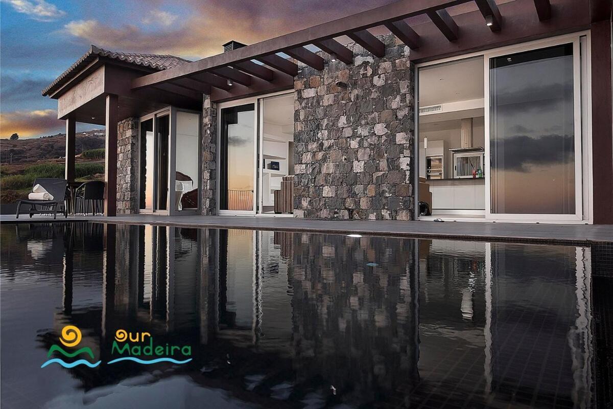 Ourmadeira - Cliffscape, Panoramic Seaviews Villa Estreito Da Calheta Kültér fotó