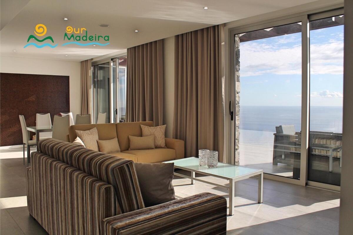 Ourmadeira - Cliffscape, Panoramic Seaviews Villa Estreito Da Calheta Kültér fotó