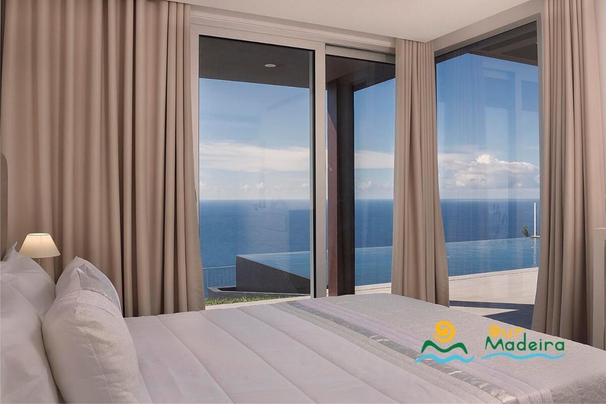 Ourmadeira - Cliffscape, Panoramic Seaviews Villa Estreito Da Calheta Kültér fotó
