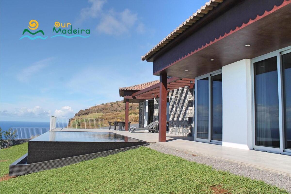 Ourmadeira - Cliffscape, Panoramic Seaviews Villa Estreito Da Calheta Kültér fotó