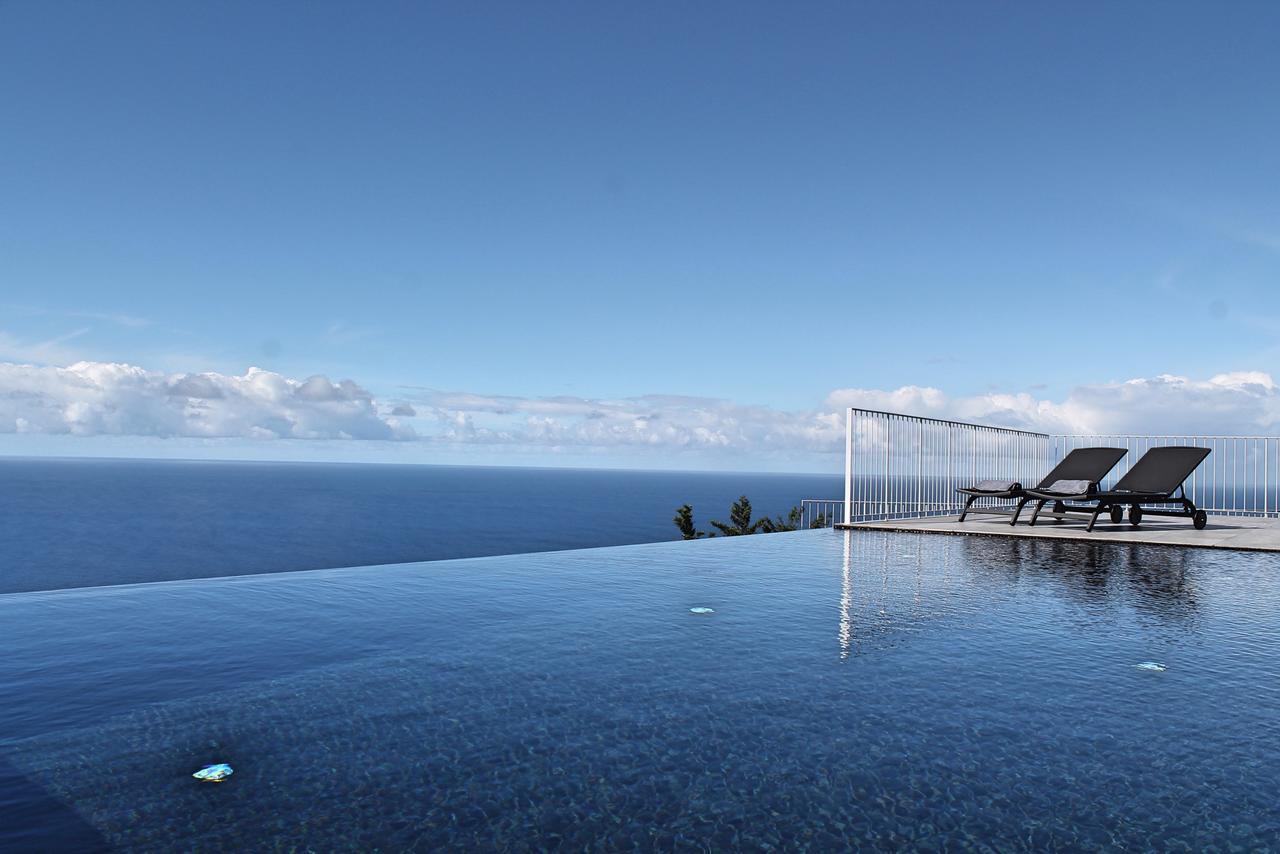Ourmadeira - Cliffscape, Panoramic Seaviews Villa Estreito Da Calheta Kültér fotó